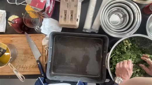 A Chiklis tradition! The spanakopita time lapse! Happy Thanksgiving, everyone! | Michael Chiklis