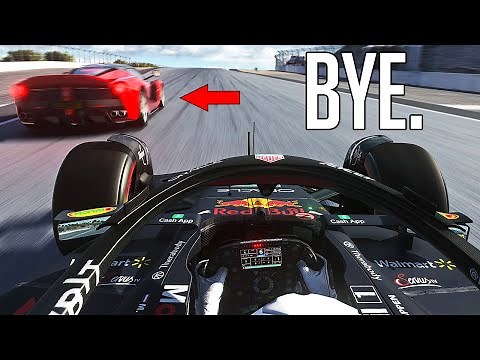How Fast Can A Modern Formula 1 Overtake... EVERYTHING? (2022 Edition)