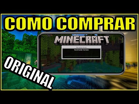 ✔️COMO COMPRAR O MINECRAFT ORIGINAL PELO CELULAR IPHONE