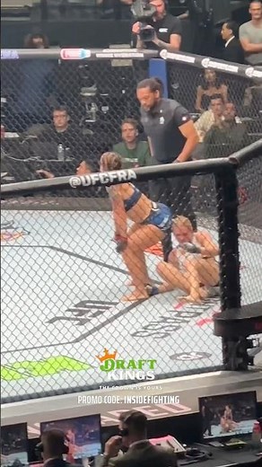 Ailin Perez twerks in opponent’s face after first round submission at #UFCParis