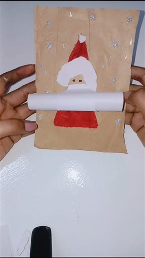 Christmas card ✨#diy #easycraft #cristmasdecor #christmas #cardmaking #easycardmaking