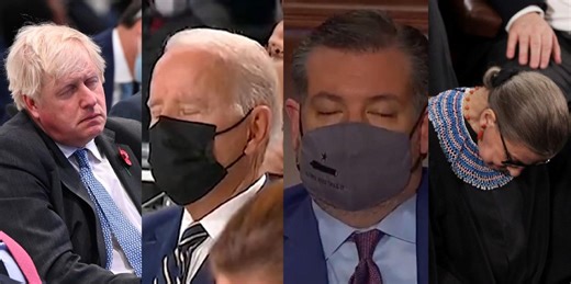 8 times politicians have been accused of falling asleep