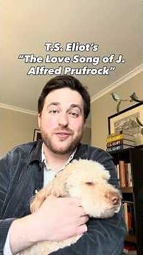 The first three lines of “Prufrock”
