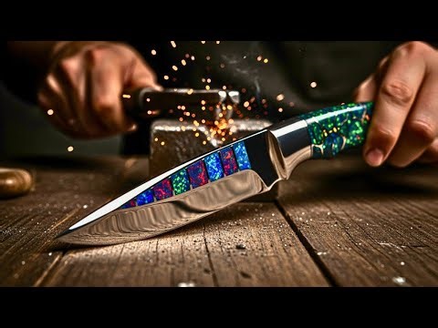 How Opal Hunting Knives Are Made Today: Inside the Artisan Workshop
