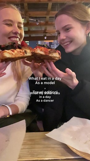 Model & Dancer's Travel Day Eats: Ice Cream & More!