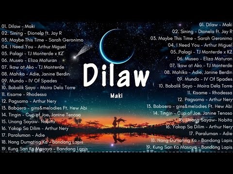 Best Of Wish 107.5 Songs Playlist : Marilag - Dionela, Museo - Eliza maturan, Palagi, Dilaw