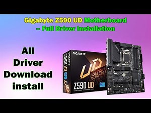 Gigabyte Z590 UD Motherboard | Driver Installation Guide for Windows 10/11