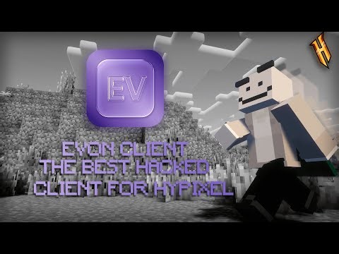 THE BEST HACKED CLIENT FOR HYPIXEL | Evon client