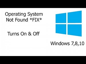 Operating System Wasn't Found (FIX) Windows 10 (2020)