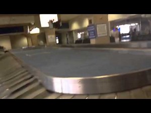 Baggage Claim Startup Buzzer At DFW Airport Terminal C