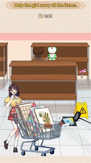 Brain puzzle tricky quest level 134 solution walkthrough (Happy shopping)