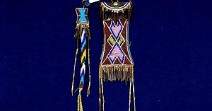 Appraisal: Kiowa Beaded Strike-A-Light & Awl Case