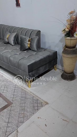 2.5K views · 1.6K reactions | Modèle: piano Salon L (2m60/2m)+1 plas Prix : 60000da(6 millions) _ Cadre en bois rouge _ les pieds inoxydables _ tissu anti tâche Éponge D30 _Disponible en plusieurs couleurs La livraison disponible Service commercial : 0674417813 | sarte meuble | Facebook