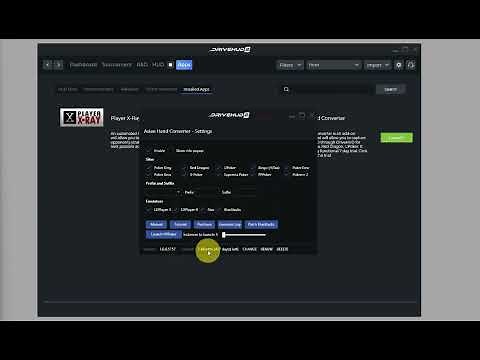 Pokerrr2 HUD using Drivehud 2 and the Asian Hand Converter