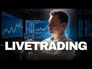 Live trading in oil (CL): How I trade crude oil futures + announcement | Tralgo Lessons