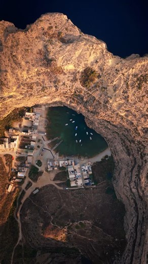 82K views · 1.4K reactions | Is this Gozo’s most unique spot? The Inland Sea, or Qawra as locals call it, is a peaceful lagoon tucked into Dwejra and connected to the Mediterranean. #ExploreMore  @mattias.palmier | Visit Malta | Facebook