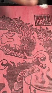 Dots for days. I always try to do all the dots in one sitting so i can stay in a rhythm and keep them as consistent as possible. #art #printmaking #linocut #blockprint #satisfying | Trevor Kyler Prints