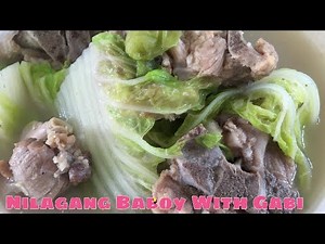 How To Cook Nilagang Baboy with Gabi Recipe
