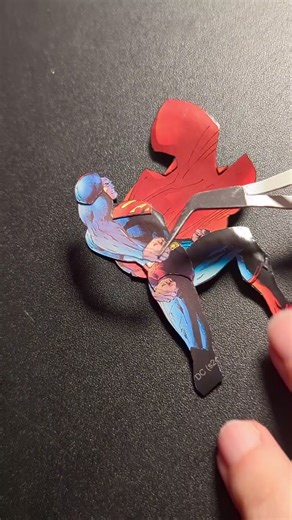 I made a 3D Superman Playing Card