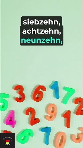 Zahlen 1–20 (Numbers 1–20) – German Song for Beginners (A1) #germansongs #germannumbers