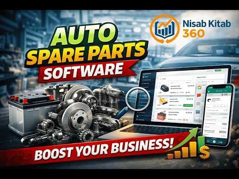 Grow Your Auto Parts Business with Hisab Kitab 360 | Inventory & Billing Software