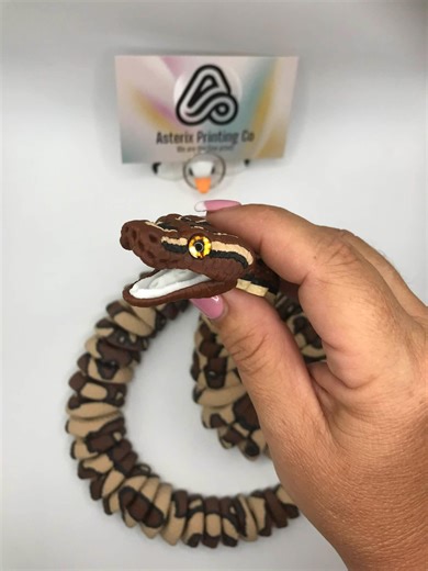 3D Printed Murray-darling Carpet Python : Realistic Flexible Snake Fidget - Etsy Canada