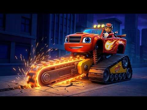 Blaze Monster Machine - FULL Episode | The Great Axle City Blackout! ⚡ Trencher Rescue & STEM