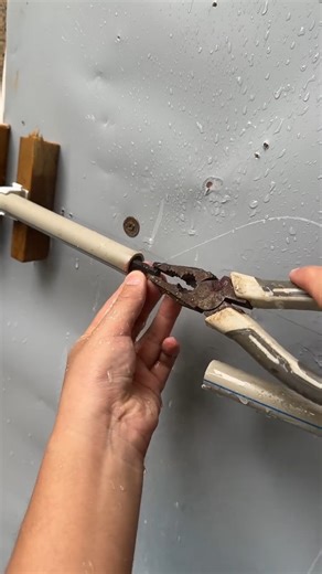 hardware Tools official on Instagram: "How to Fix PVC Pipe Leakage with Simple Trick | DIY Plumbing Hack #ideas #shorts #pipe"