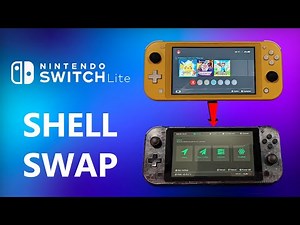 Clear Shell Swap!! | Building The ULTIMATE Switch Lite EP#1