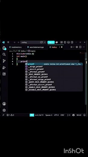 How to Write and Run a "Hello, World!" Program in C | 1st Code | VS Code Tutorial