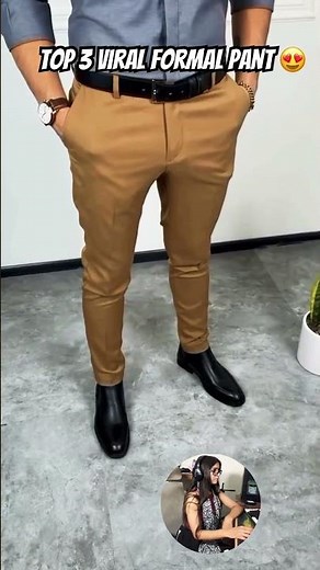 Top 3 Formal Pant Man's || Trend Formal Pants color || men's fashion 2025 ||