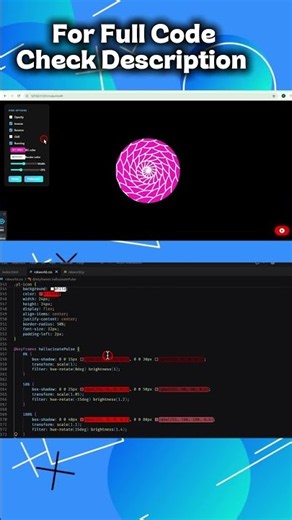 🔥 JavaScript Spiral Animation 🤯 | Wait For It…