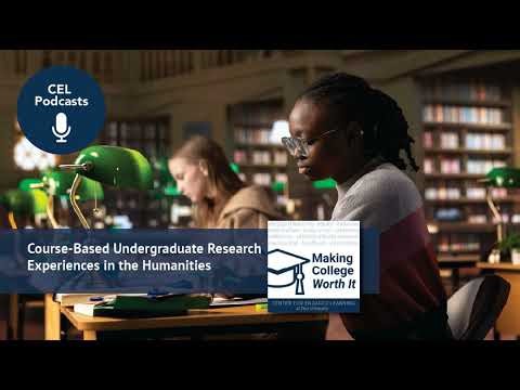 Course-Based Undergraduate Research Experiences in the Humanities