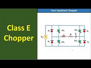Class E Chopper : Detailed Working with Four Quadrants of Operation