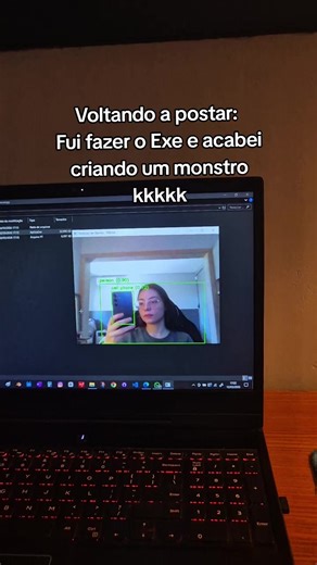 Fui fazer um Exe e olha no que deu kkkk #python #dev #programming #java #programação