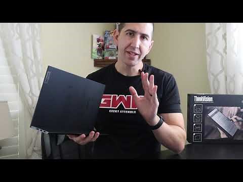 Lenovo ThinkVision M14T Portable USB C Monitor with Pen