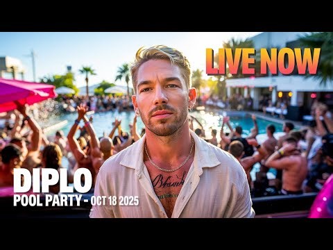Diplo LIVE at Encore Beach Club Las Vegas 2025 – Epic Pool Party DJ Set at Wynn Nightlife