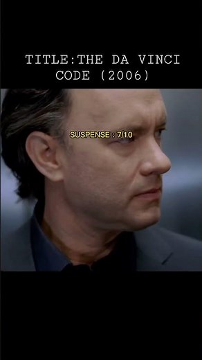 THE DA VINCI CODE (2006) - 15 SECOND MOVIE REVIEW