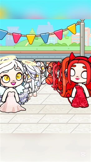 Angel or Demon 😈🔥#avatarworld #tocaboca #trending #pyf