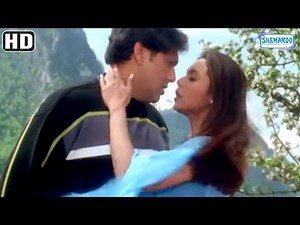 Govinda & Rani Mukerji romantic scenes from Pyar Diwana Hota Hai - Hit Hindi Movie