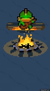 The bonfire on Make a GIF