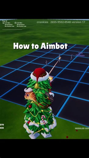 Fortnite creative map to use aimbot #fortnite #trolling #trolling