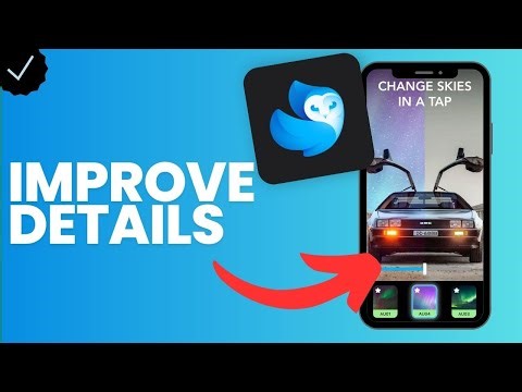 How to improve the details of a picture in Lightleap?