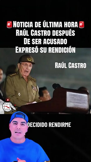 Raúl Castro convoca reunión de urgencia: golpe militar silencioso en Cuba? Está en riego su control #cubaestadoterrorista #trumpsupporters #patriayvida #abajoladictaduracubana #lanochenoseraeterna