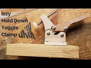 Izzy hold down toggle clamp | CNC made | Openbuilds Sphinx
