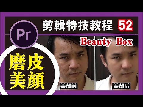 PR教程 #52【磨皮美颜】Beauty Box插件/剪辑特效/premiere pro中文教学