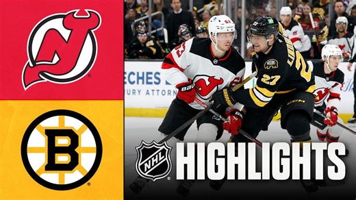 Devils vs. Bruins | NHL Highlights | April 14, 2026