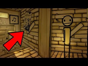 FOUND SECRET ROOMS! | Bendy And The Ink Machine Chapter 1 and 2 Secrets