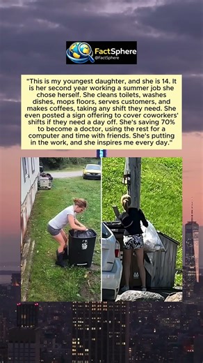 14 Years Old, Grinding for Her Dream #shorts