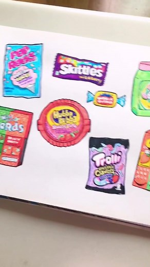 Drawing Sweet Food: Creative Candy Art Ideas